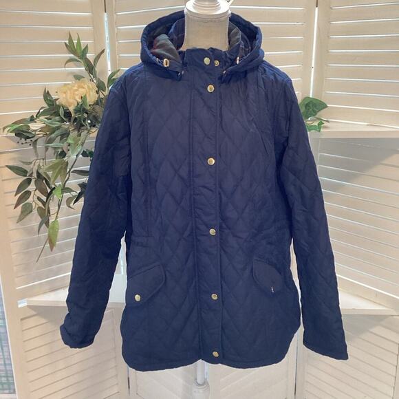 BARBOUR MILLFIRE QUILTED BLUE NEW SIZE 2X 1195 - Picture 1 of 10